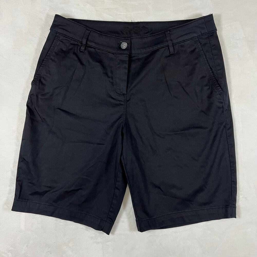 Tommy Bahama Women's Whimsigoth Black Boracay Bermuda shorts NWT - Picture 10 of 15